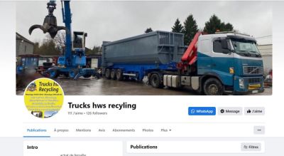 Trucks Hws Recycling sur facebook